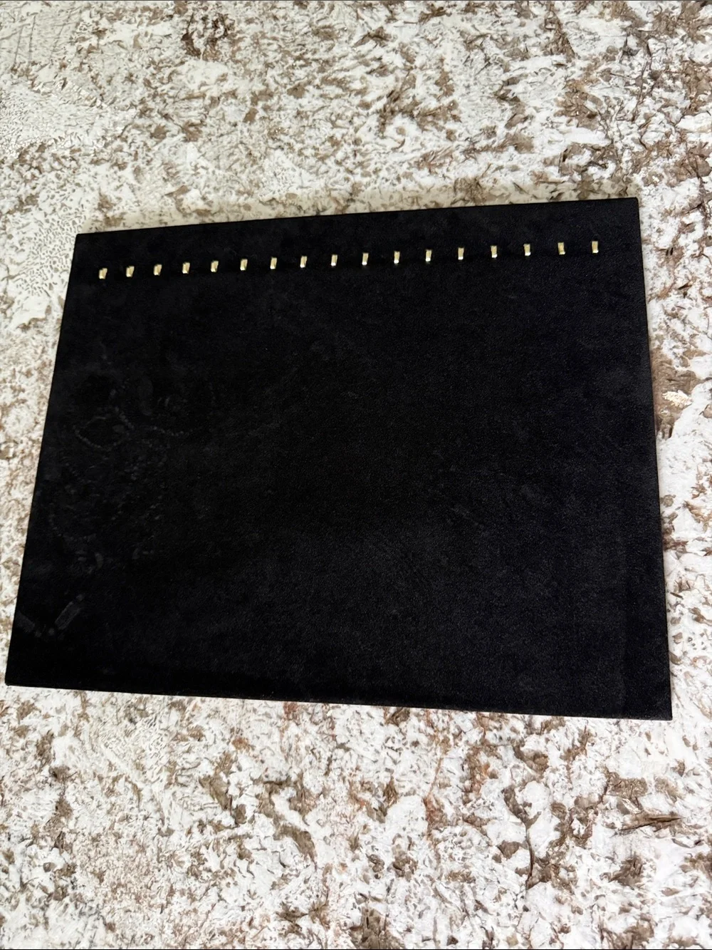 Black Velvet Jewelry Display Stand 17 Hooks Necklace Bracelet Holder Organizer